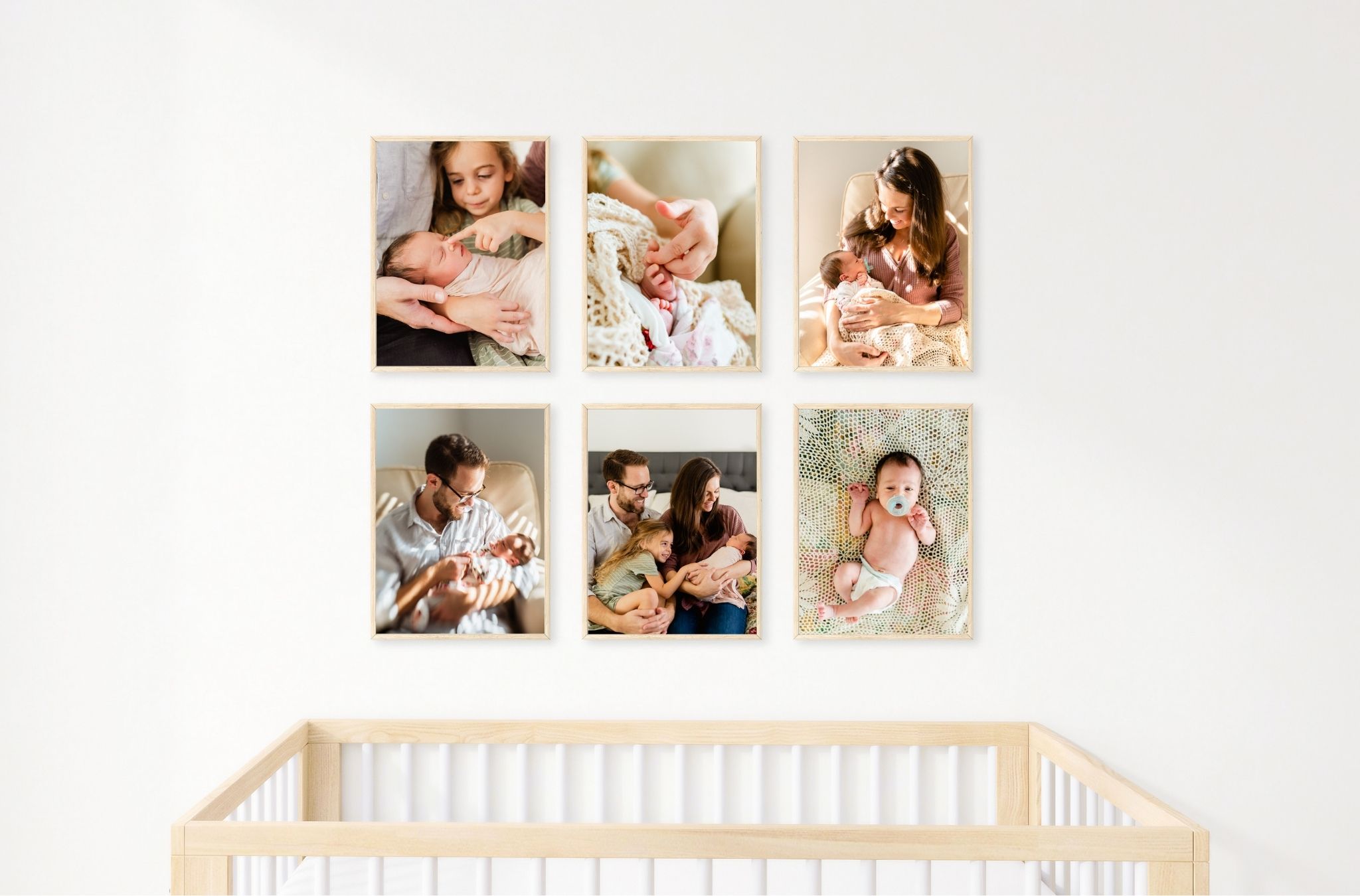 framed gift prints to display family photos in your home